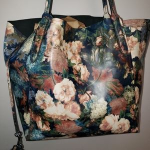 MZ Wallace Night Garden leather tote